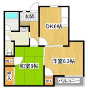 ブランリーオの間取り画像