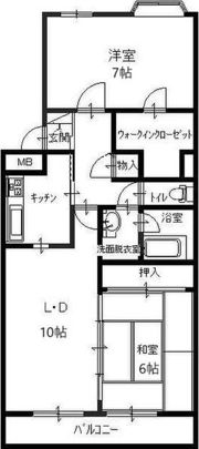 ウィステリア32の間取り画像