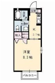 ウィズダム田井Ⅱの間取り画像