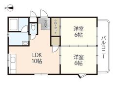 ヒルズ長束の間取り画像