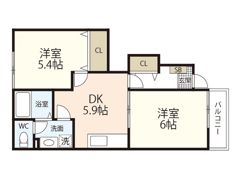 ファミールシャトーの間取り画像