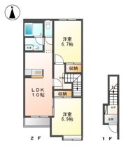 Regenbogen ANNEXの間取り画像