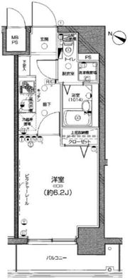 Le’a横濱中央の間取り画像
