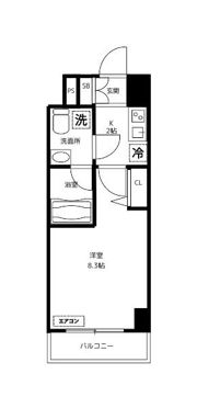 AZEST東十条の間取り画像