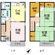 パールハイツの間取り画像