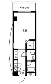 プレインハイツの間取り画像