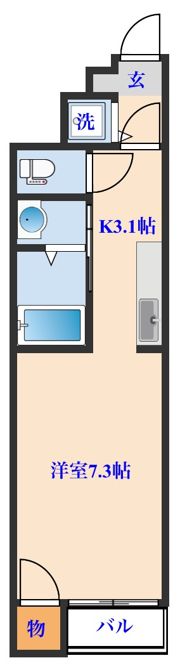 プランドール銀杏町の間取り画像