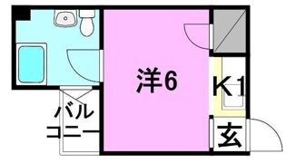 メゾンKIYAMACHIの間取り画像