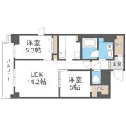 セイワパレス大阪城南の間取り画像