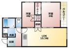 小坂ハイツの間取り画像