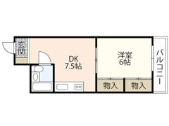 免出ビルの間取り画像