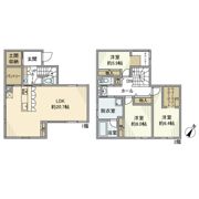 つくしが丘戸建の間取り画像