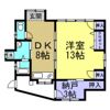 荒井早川借家の間取り画像