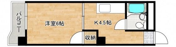 コーポこだまの間取り画像