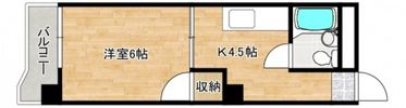 コーポこだまの間取り画像