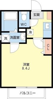 シャムロック野並の間取り画像