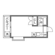 フラットヨシダの間取り画像