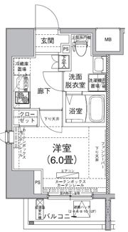 アイル大森壱番館の間取り画像