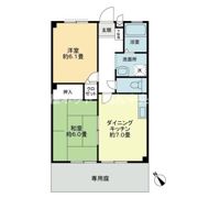 フォブール川津D棟の間取り画像