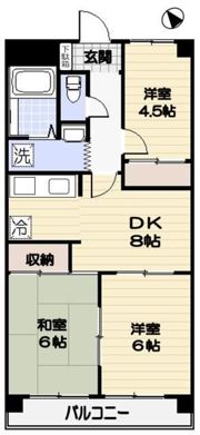 ロイヤルサンシティの間取り画像