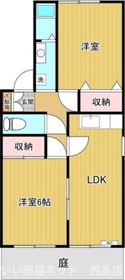 グランシャリオK B棟の間取り画像
