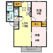 メルベーユFの間取り画像