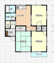 MMハイツの間取り画像