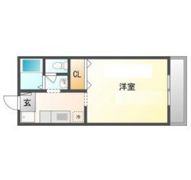 エステート西市の間取り画像