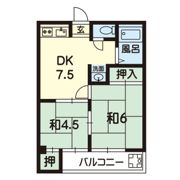 野口マンションの間取り画像