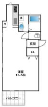 大原KYハイツⅡの間取り画像