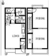 DUPLEX 国王100Bの間取り画像