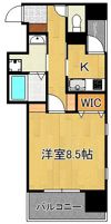 アースコートY’sシティ片野新町の間取り画像