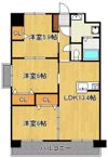 フローラ菜園場の間取り画像