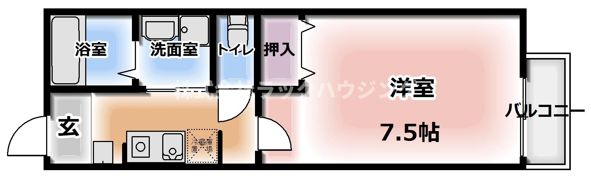 ALEGRIA藤田町EASTの間取り画像