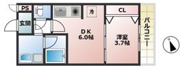 プロスパー江坂479の間取り画像