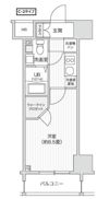 レジディア笹塚Ⅱの間取り画像