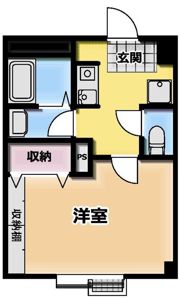 B'2nd蕨の間取り画像