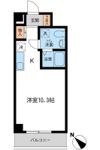 JMFレジデンス新横浜の間取り画像