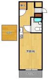 春とひだまりのアメリアの間取り画像