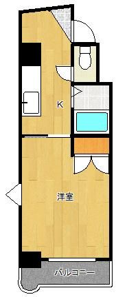 ビブレマンション城野 801号室の間取り画像
