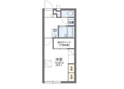 レオパレス総社南 パルの間取り画像