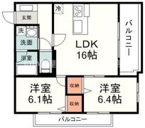 コンフォール木の下の間取り画像