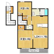 ベル タウン II棟の間取り画像