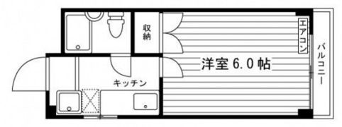 コーポみずしまの間取り画像