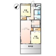 ピーチテラスⅡの間取り画像