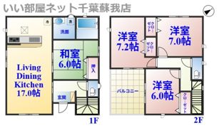 Kolet千葉川戸町の間取り画像