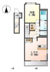 カメリア北土居 Bの間取り画像