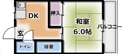 プレアール古川橋Ⅲの間取り画像