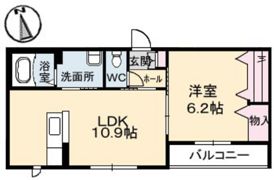 プラシス 壱番館の間取り画像