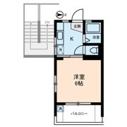 エコーマンションの間取り画像
